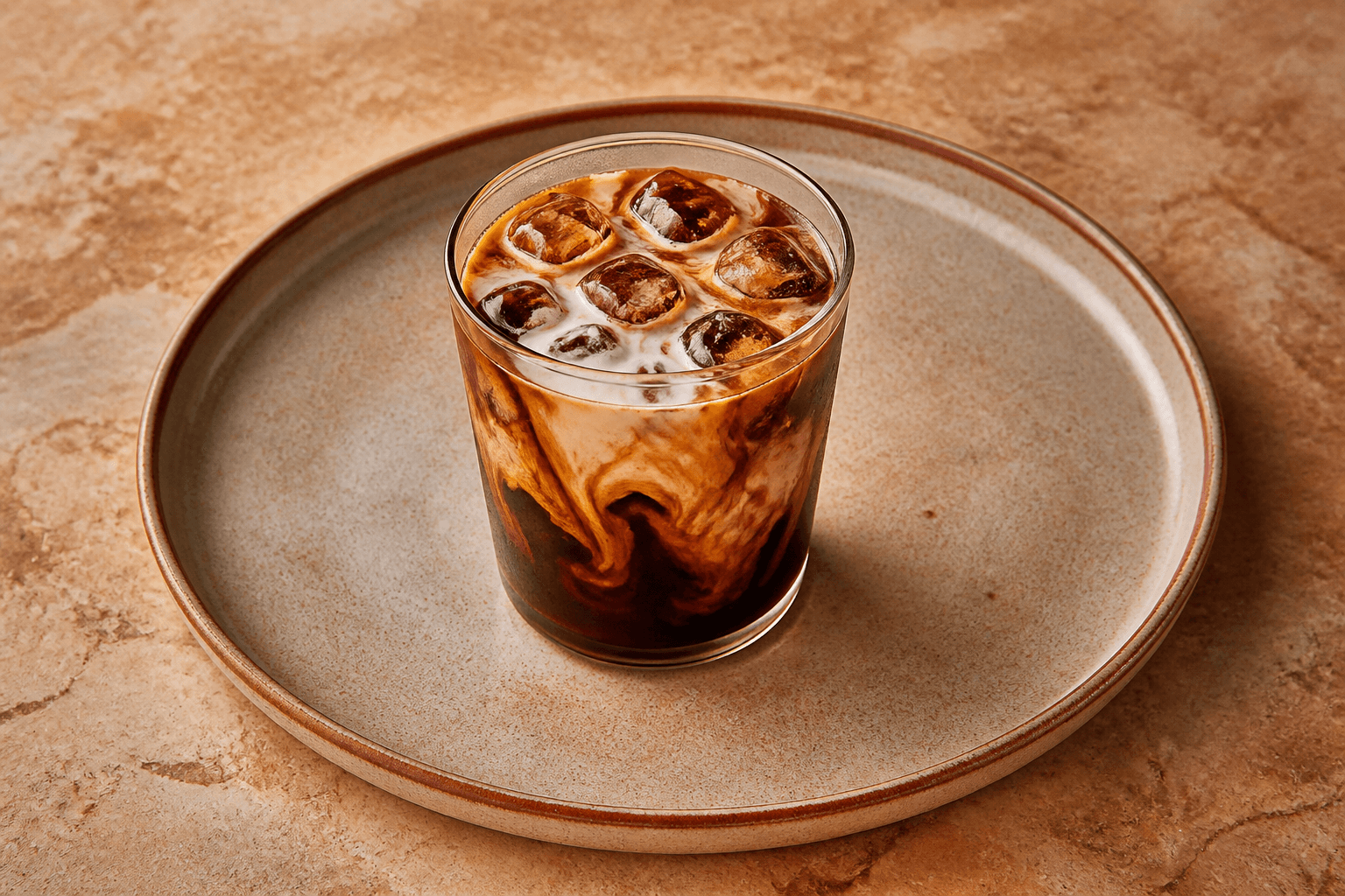 Photorealistic ES Cold brew coffee coffee menu-main p10 food image by VDAMO