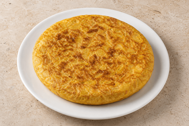 Photorealistic Spanish omelette menu-main p01 food image by VDAMO