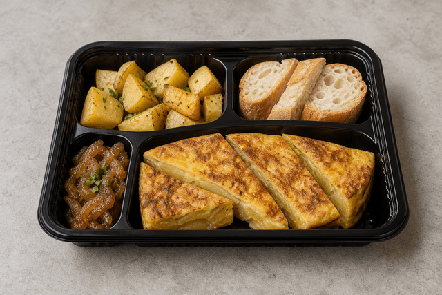 Photorealistic Spanish omelette menu-main p08 food image by VDAMO