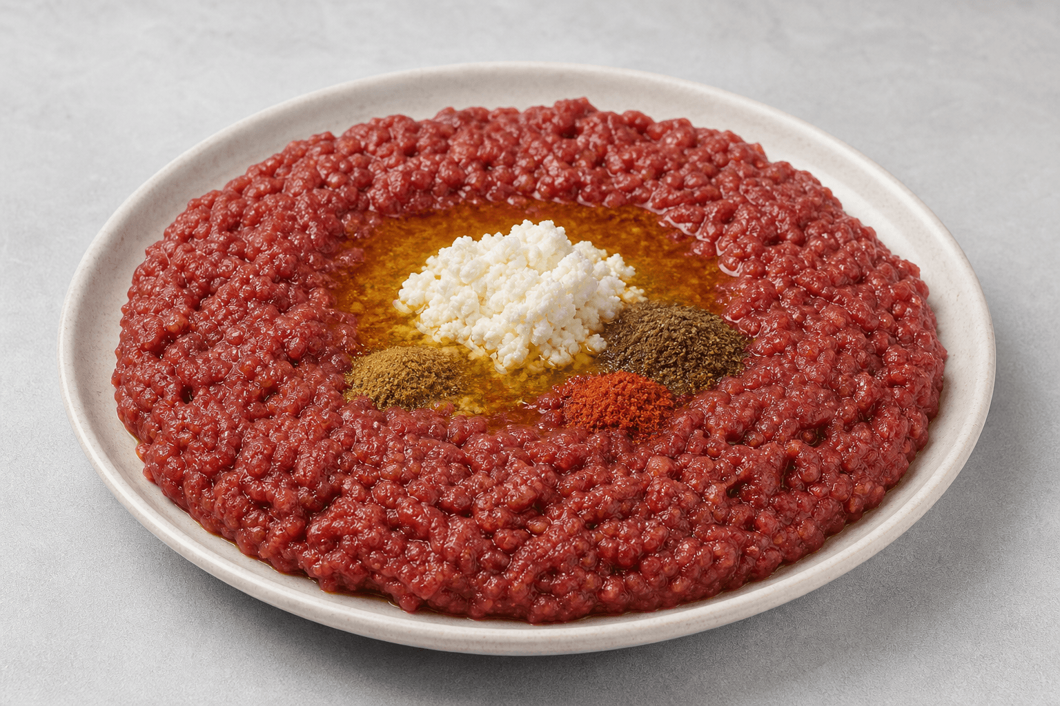 Photorealistic Kitfo menu-main p06 food image by VDAMO