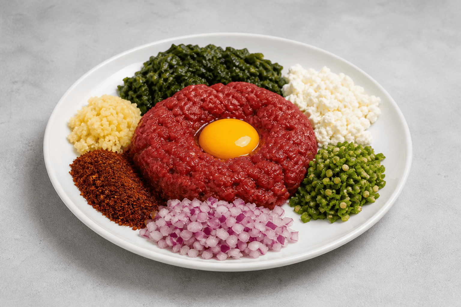 Photorealistic Kitfo menu-main p09 food image by VDAMO