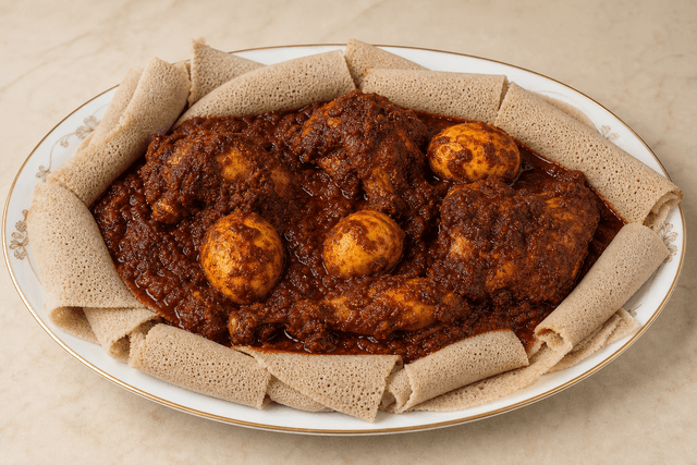 Photorealistic Doro wat with injera menu-main p03 food image by VDAMO