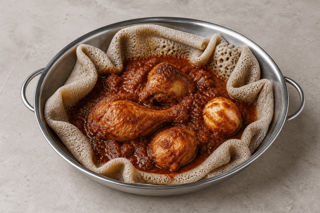 Photorealistic Doro wat with injera menu-main p05 food image by VDAMO