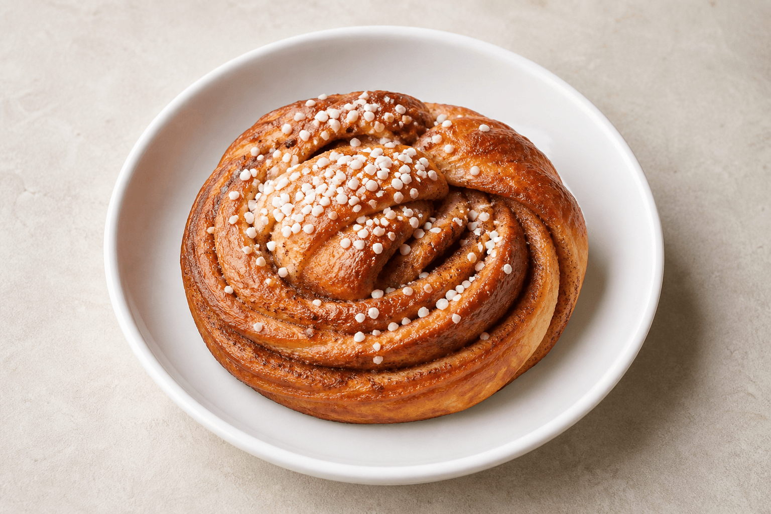 Photorealistic FI Cinnamon roll nordic menu-main p04 food image by VDAMO
