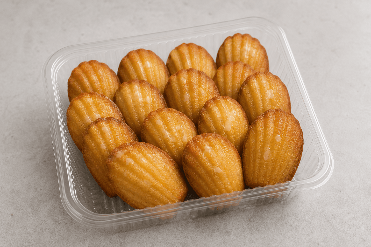 Photorealistic Madeleine P07 food image by VDAMO