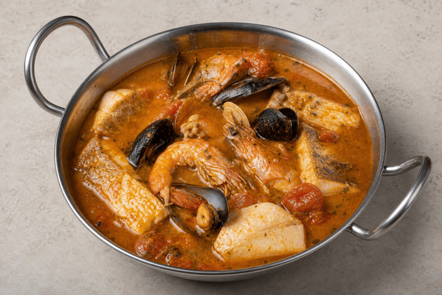 VDAMO भोजन छवि: Bouillabaisse menu-main p05