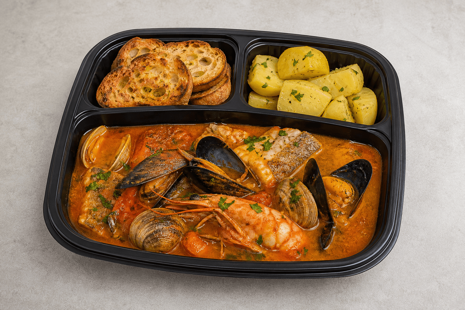 Photorealistic Bouillabaisse P08 food image by VDAMO