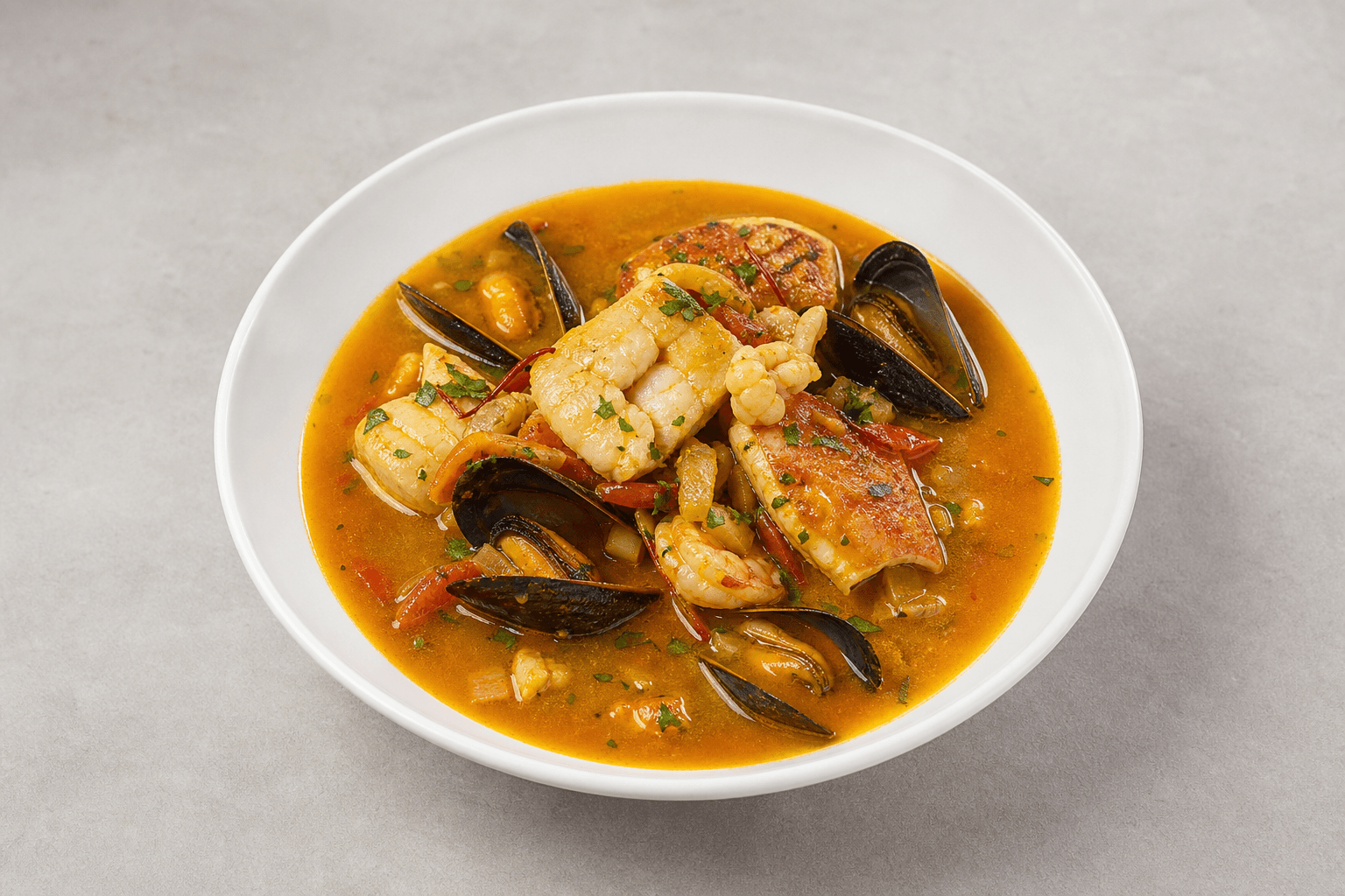 Photorealistic Bouillabaisse P09 food image by VDAMO