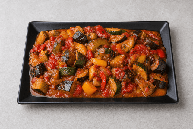 Photorealistic Ratatouille menu-main p02 food image by VDAMO