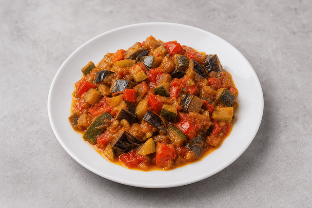 Photorealistic Ratatouille menu-main p09 food image by VDAMO