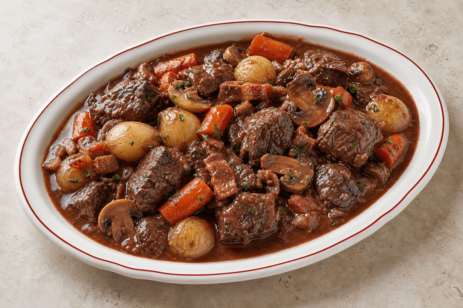 Photorealistic Beef bourguignon P03 food image by VDAMO