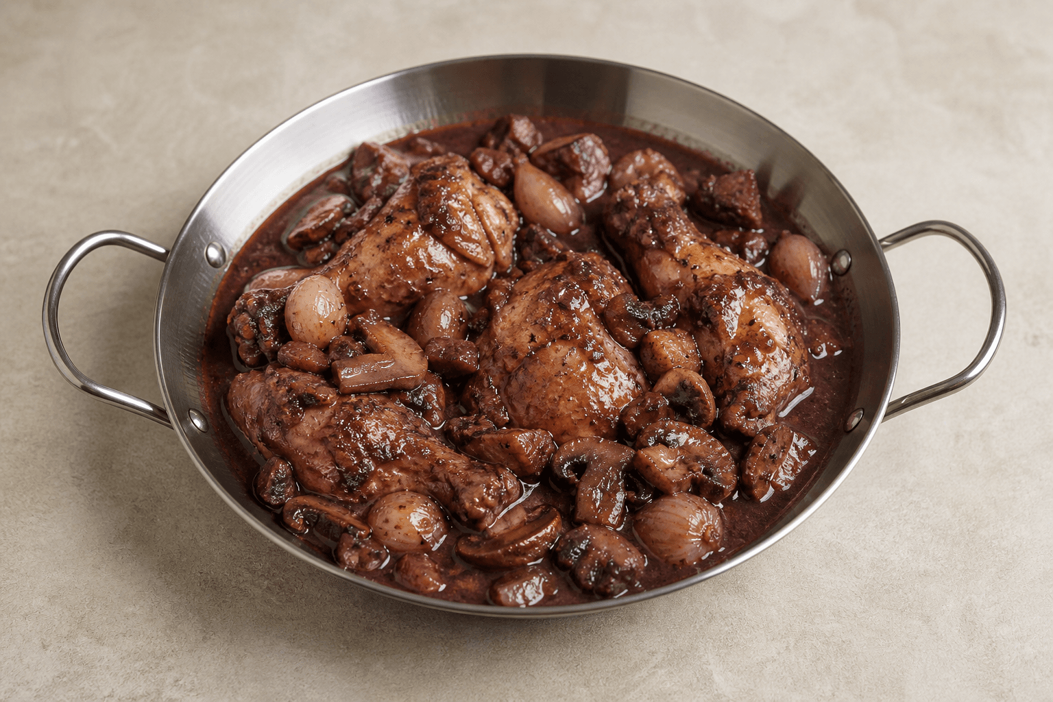 Photorealistic Coq au vin P05 food image by VDAMO