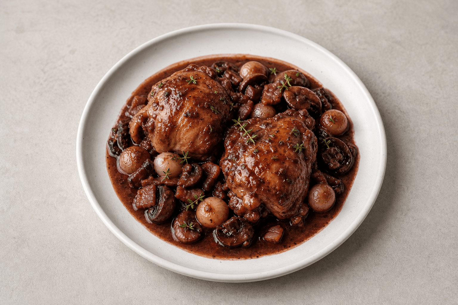 Photorealistic Coq au vin P09 food image by VDAMO