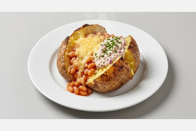 Photorealistic Jacket potato menu-main p10 food image by VDAMO