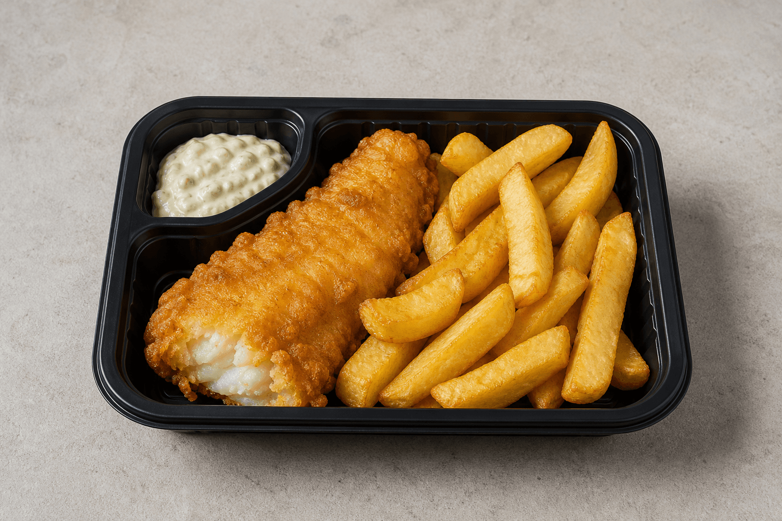 Photorealistic Fish and chips P08 food image by VDAMO