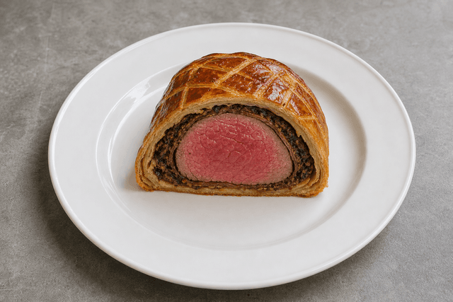 Photorealistic 비프 웰링턴 menu-main p01 food image by VDAMO