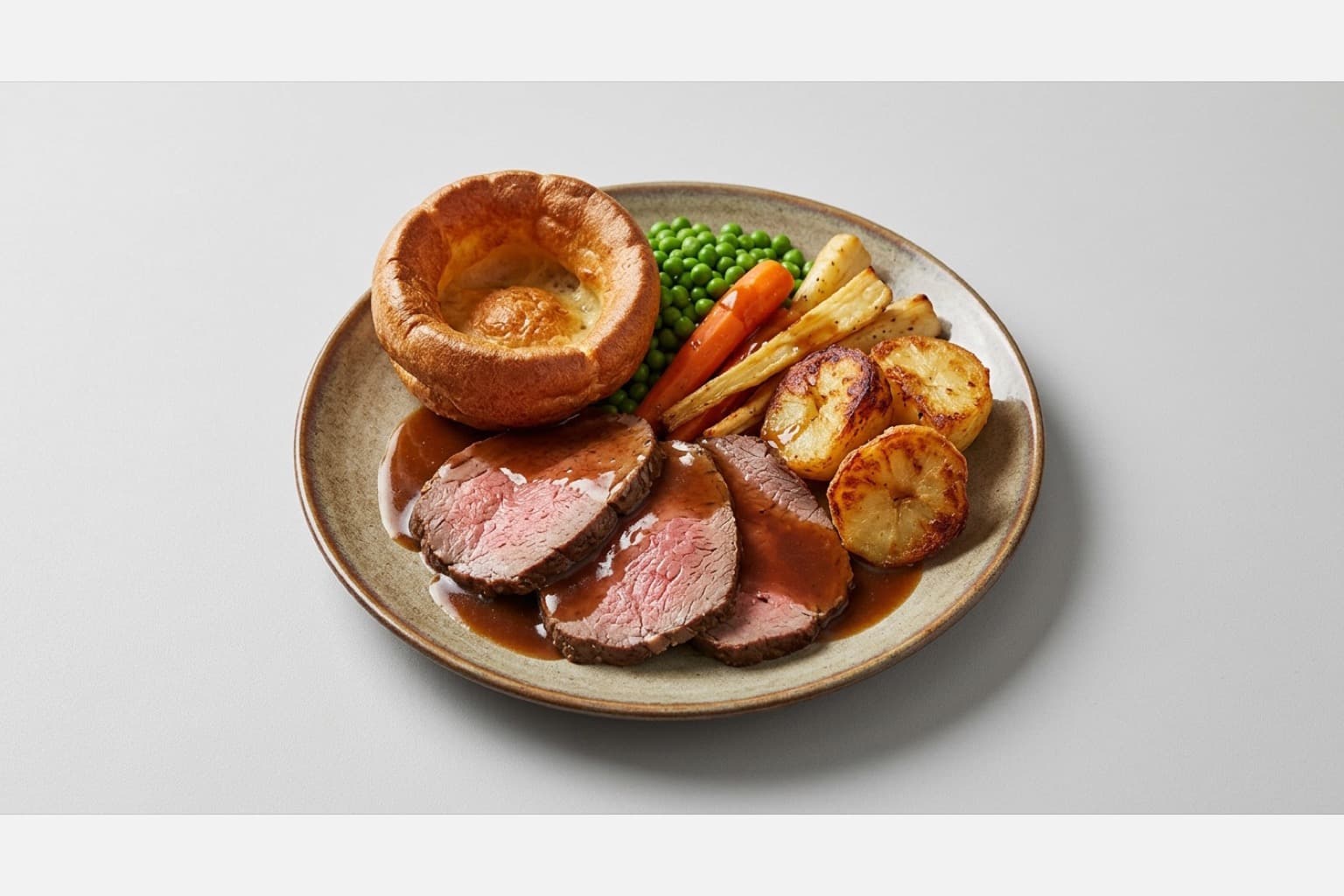 Photorealistic Sunday roast menu-main p03 food image by VDAMO