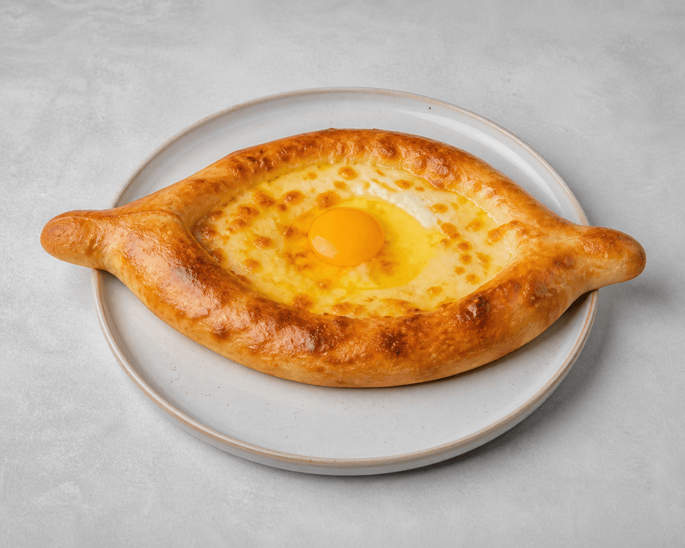 Photorealistic Khachapuri adjaruli menu-main p05 food image by VDAMO