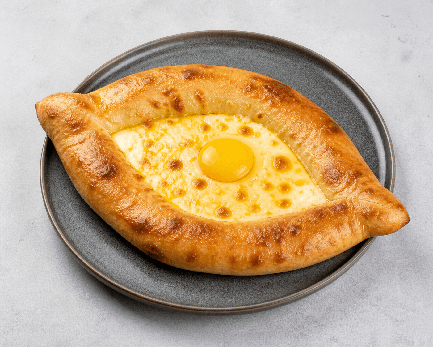 Photorealistic Khachapuri adjaruli menu-main p08 food image by VDAMO