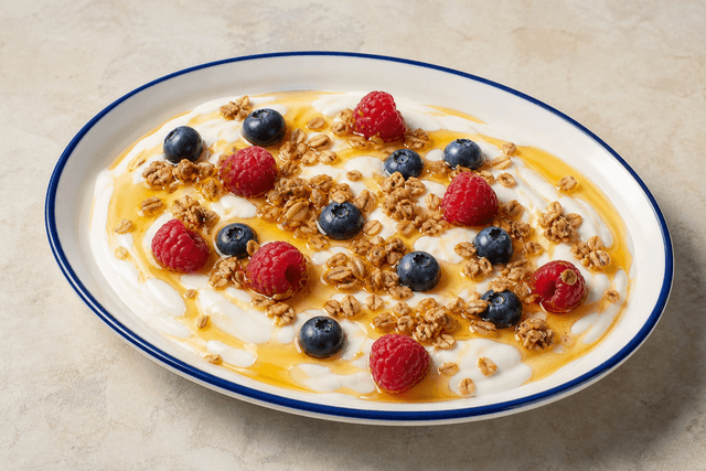 Imagem de comida VDAMO: Greek yogurt bowl menu-main p03