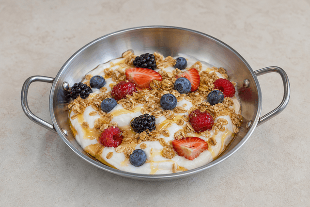 VDAMO food-afbeelding: Greek yogurt bowl menu-main p05
