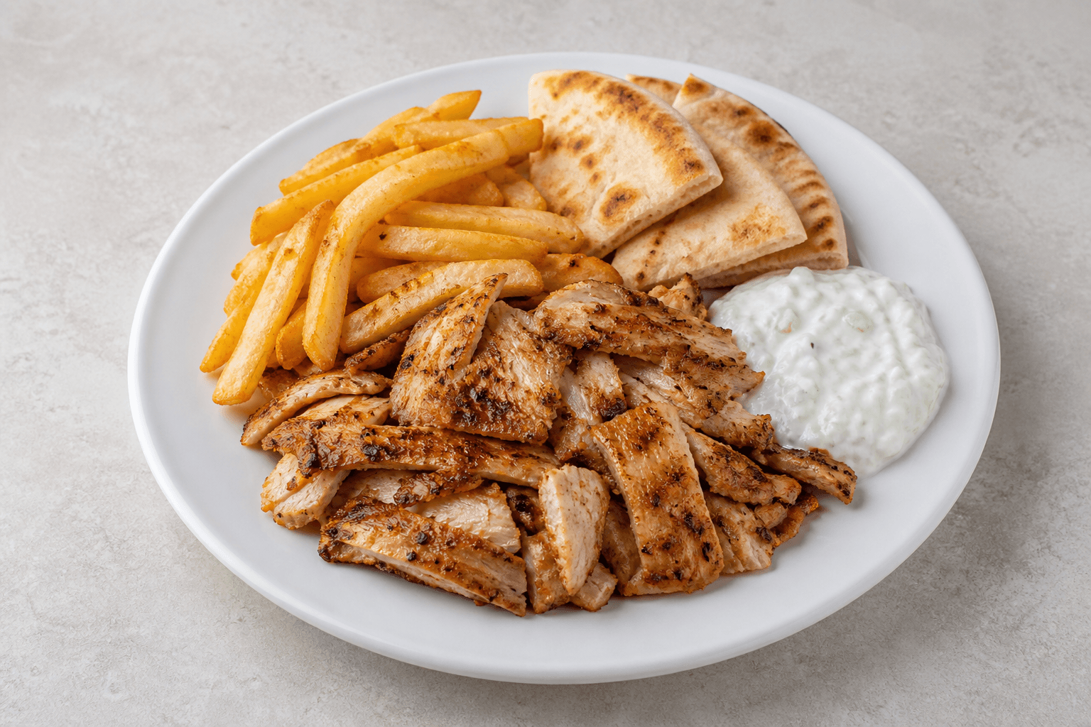 Photorealistic Chicken gyros P01 food image by VDAMO