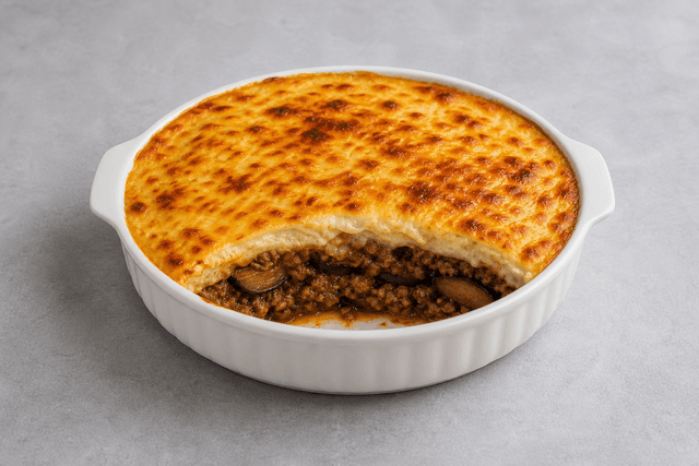 Photorealistic Moussaka menu-main p02 food image by VDAMO