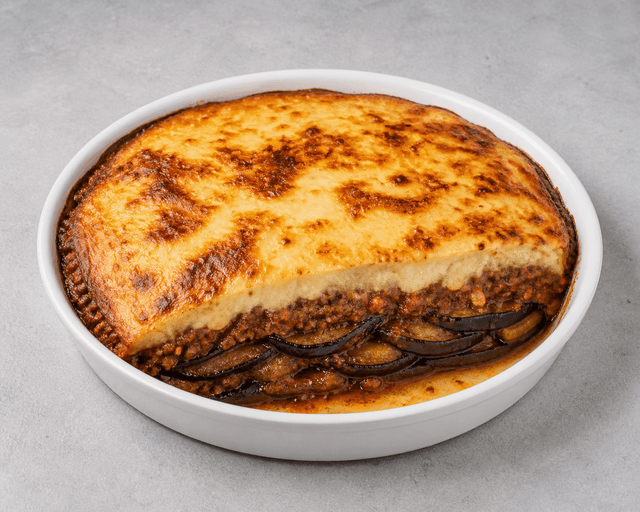 Photorealistic Moussaka menu-main p03 food image by VDAMO