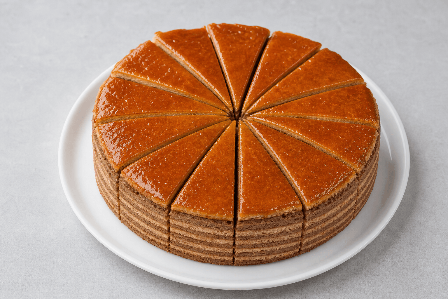 Photorealistic Dobos torte menu-main p05 food image by VDAMO