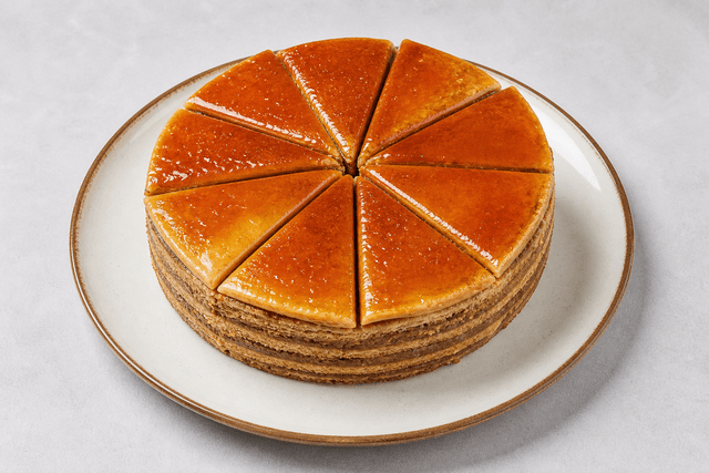 Photorealistic Dobos torte menu-main p08 food image by VDAMO