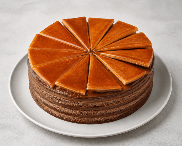 Photorealistic Dobos torte menu-main p09 food image by VDAMO
