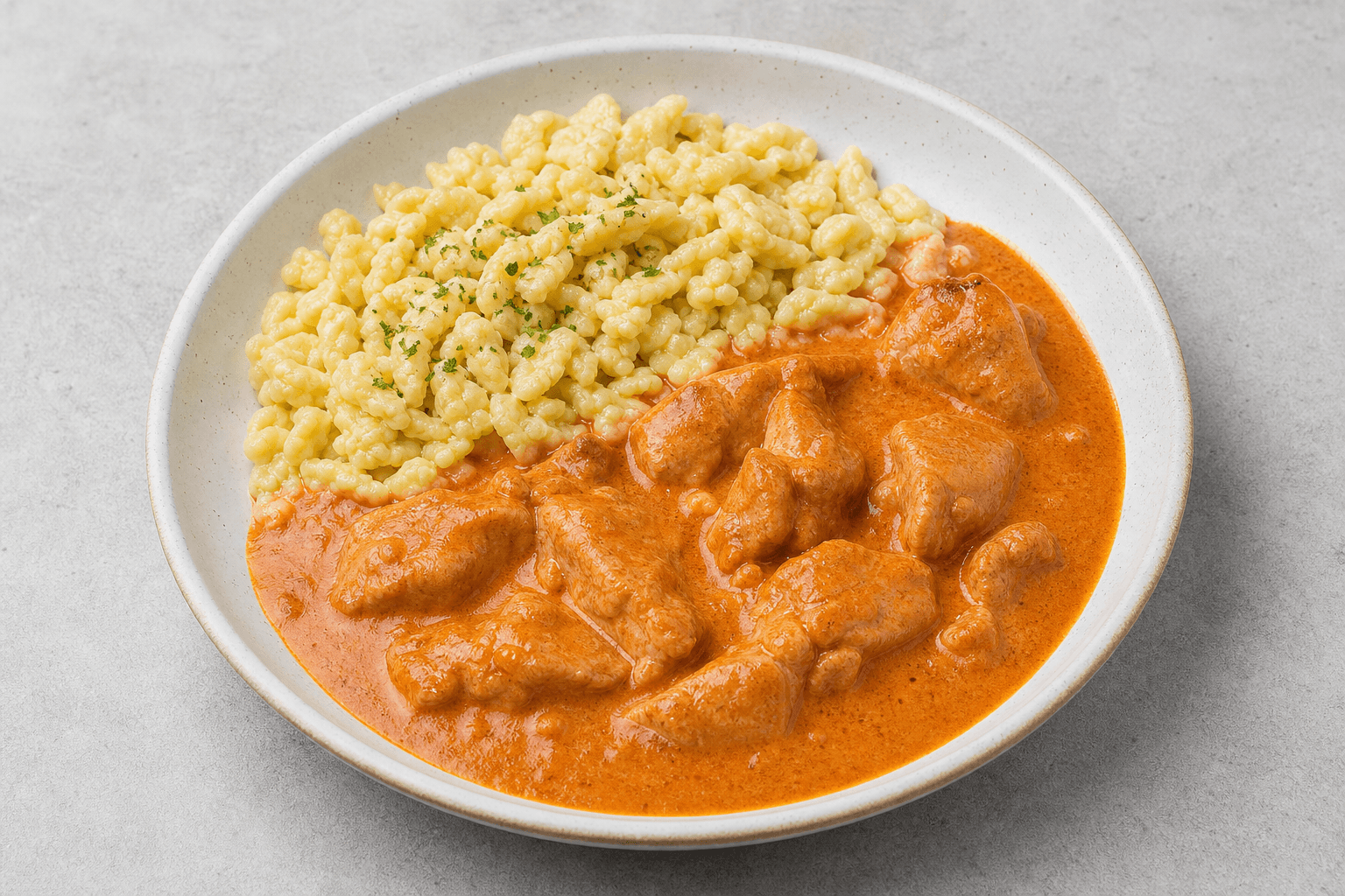 Photorealistic Chicken paprikash menu-main p07 food image by VDAMO