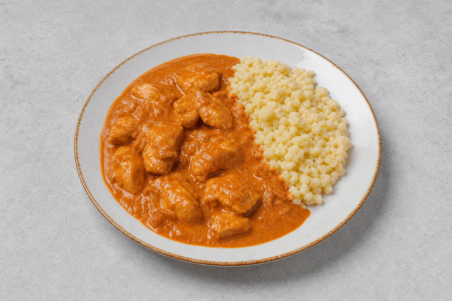 Photorealistic Chicken paprikash menu-main p08 food image by VDAMO