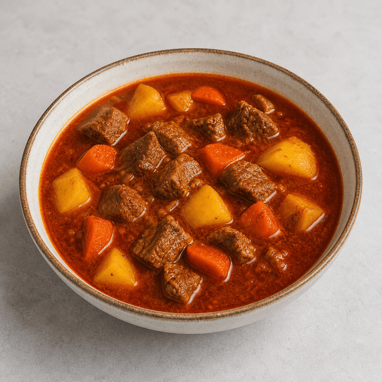 Photorealistic Hungarian gulyas menu-main p07 food image by VDAMO
