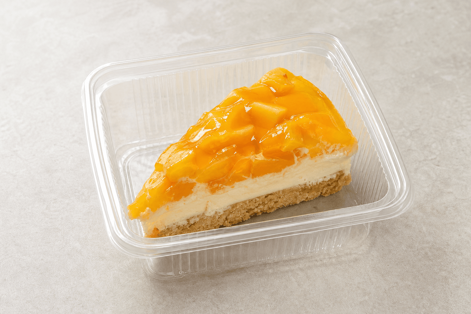 Photorealistic ID Fruit cheesecake slice dessert P07 food image by VDAMO