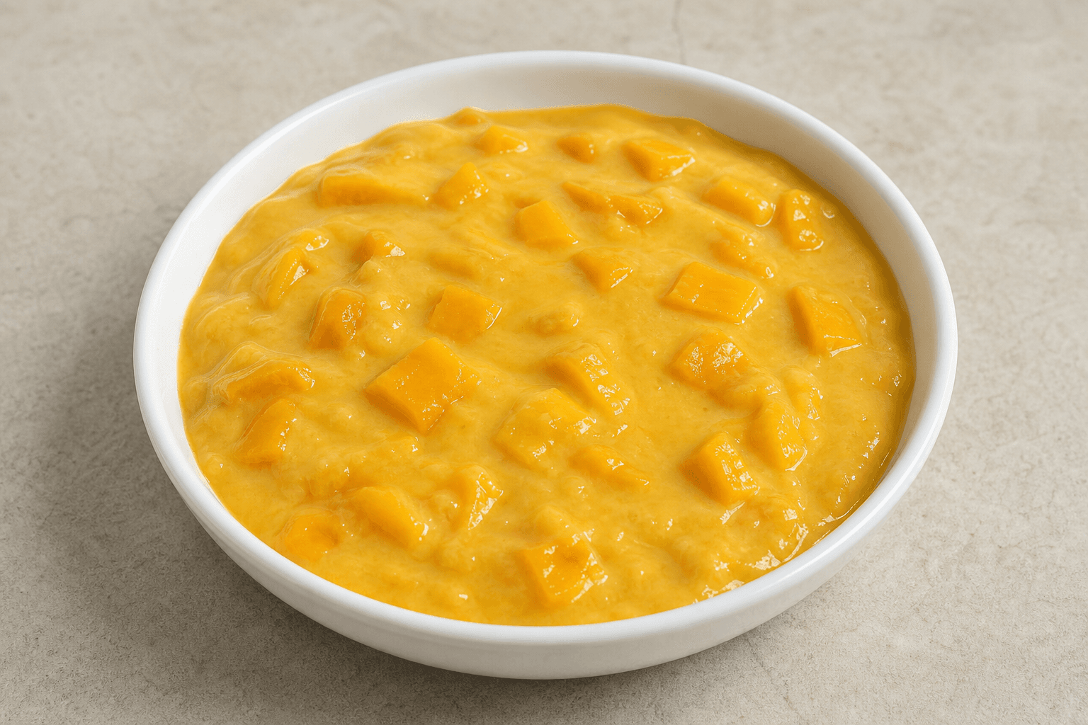 Photorealistic ID Mango pudding cup dessert menu-main p04 food image by VDAMO