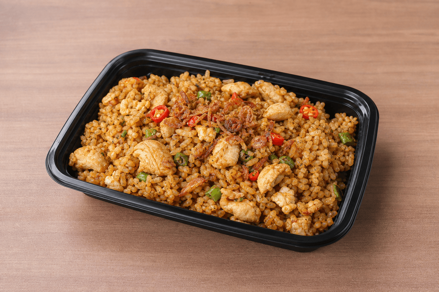 Photorealistic Indonesian nasi goreng menu-main p06 food image by VDAMO