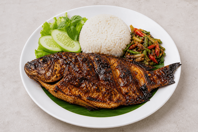 Ảnh món ăn Ikan bakar style 017 menu-main p01 của VDAMO