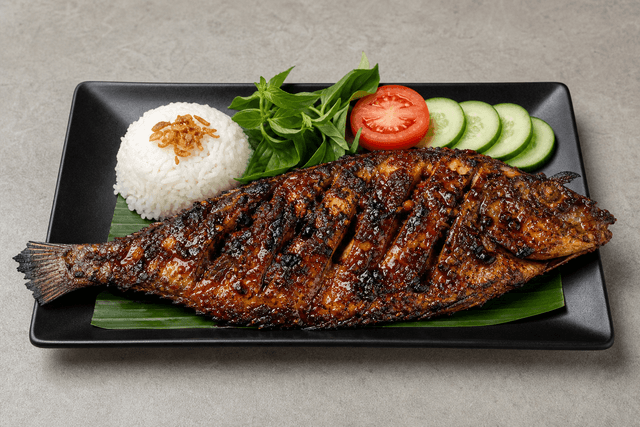 Ảnh món ăn Ikan bakar style 017 menu-main p02 của VDAMO