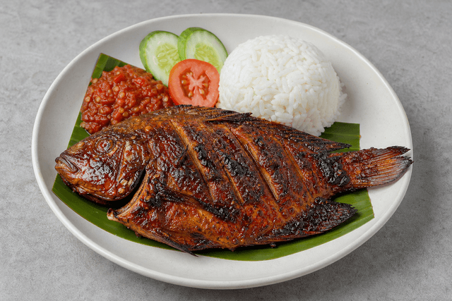 Ảnh món ăn Ikan bakar style 017 menu-main p04 của VDAMO