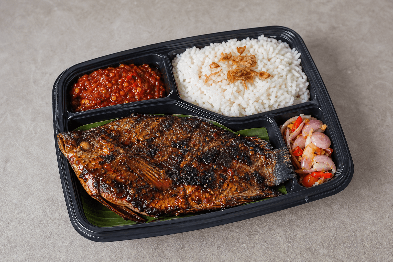 Photorealistic Ikan bakar style 041 P06 food image by VDAMO