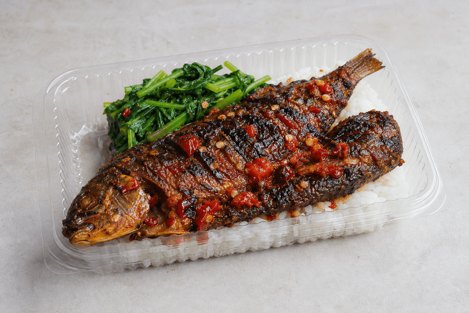 Photorealistic Ikan bakar style 041 P07 food image by VDAMO