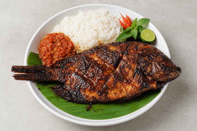 Imej makanan Ikan bakar 089 P04 oleh VDAMO