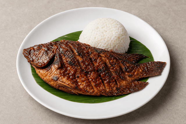 Photorealistic Ikan bakar style 101 P01 food image by VDAMO