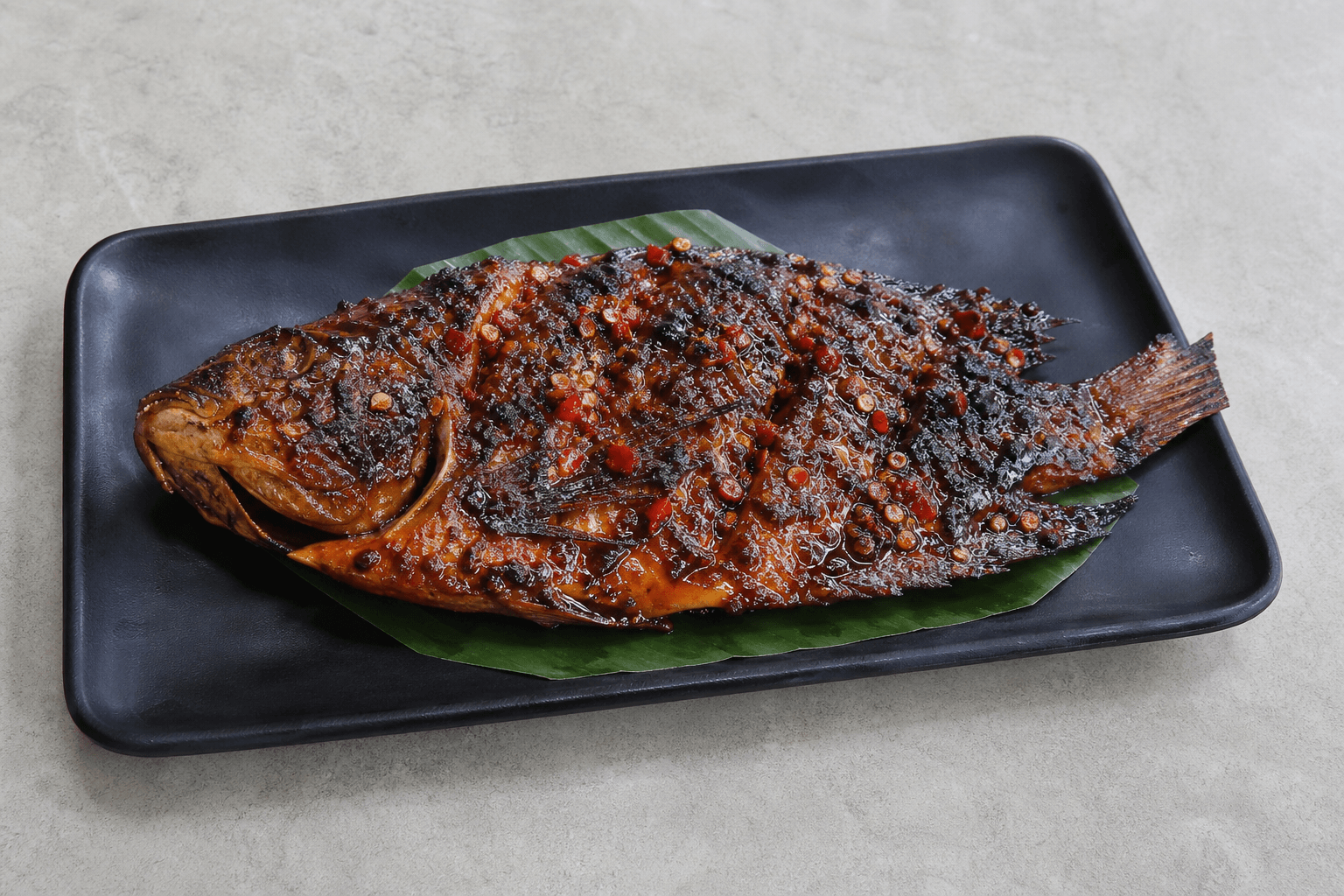 Ảnh món ăn Cá nướng kiểu Indonesia 113 P02 của VDAMO