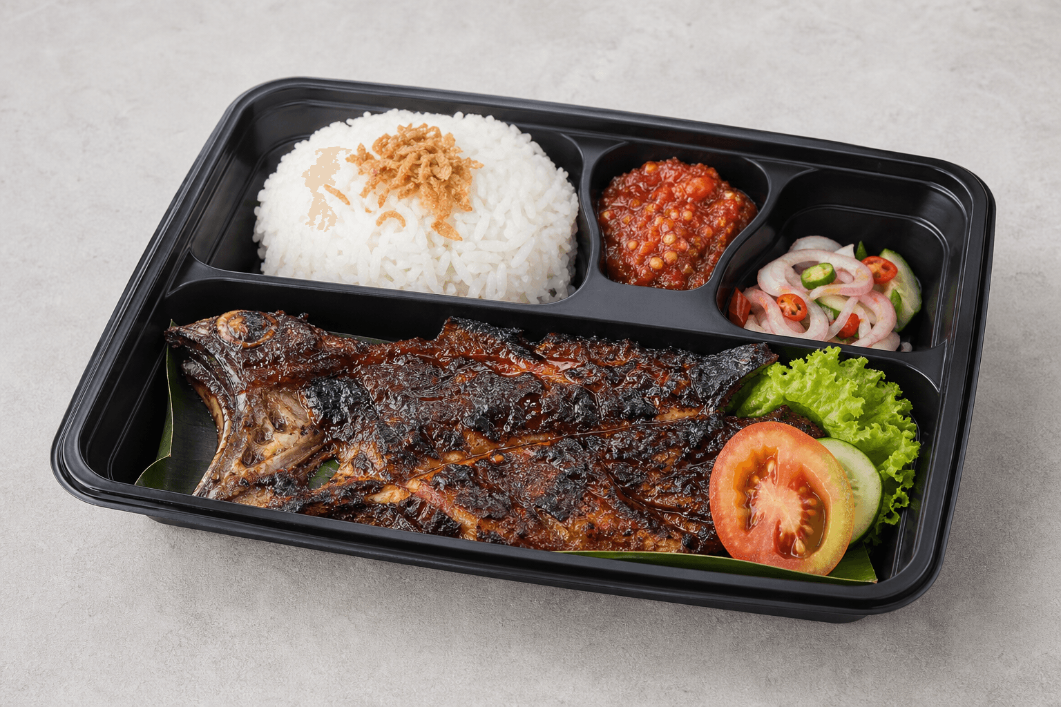 Photorealistic Ikan bakar style 125 P06 food image by VDAMO