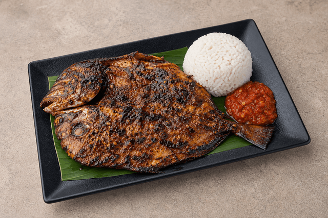 Photorealistic Ikan bakar style 137 P02 food image by VDAMO