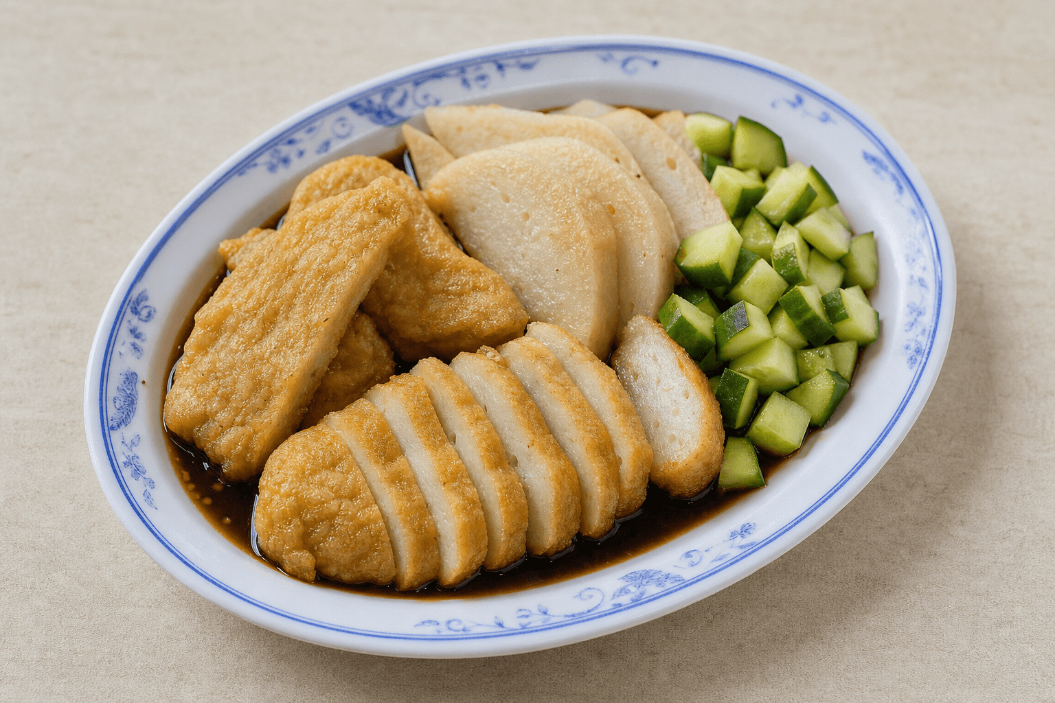 Photorealistic Pempek menu-main p03 food image by VDAMO