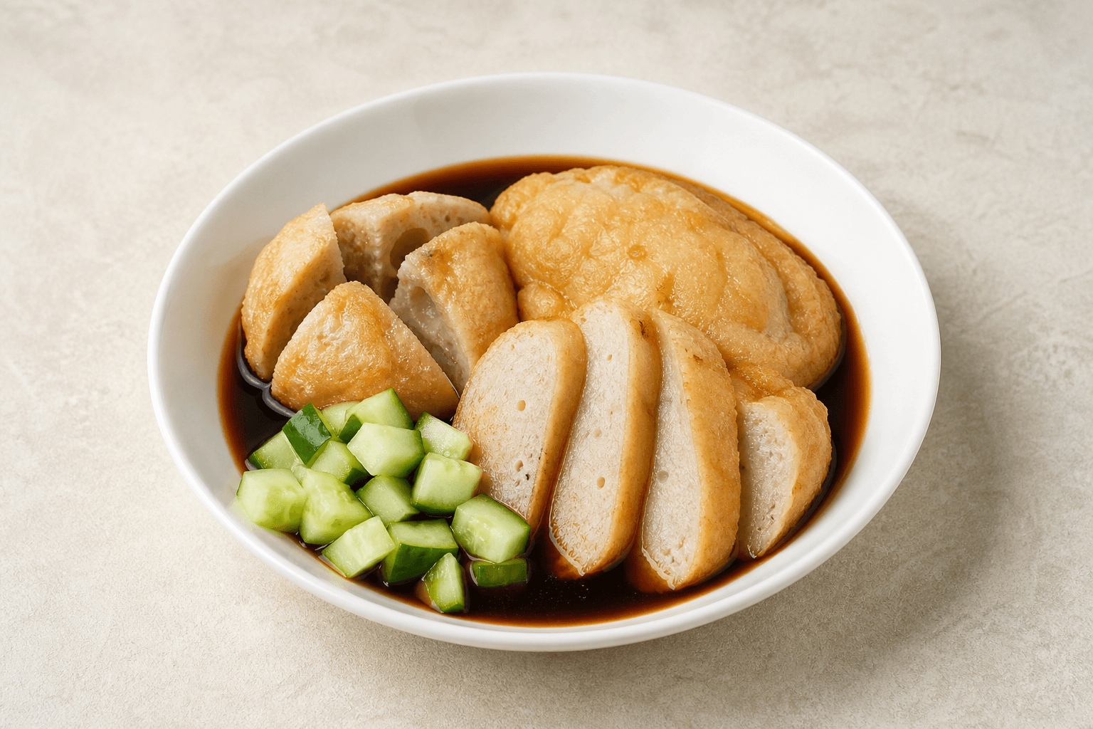 Photorealistic Pempek menu-main p04 food image by VDAMO