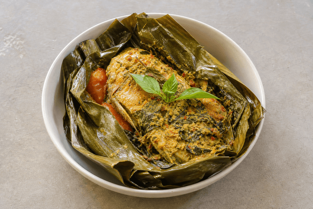 Photorealistic Pepes ikan menu-main p04 food image by VDAMO